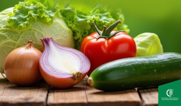 Bu ilin ilk 3 ayı ərzində Azərbaycandan xarici bazarlara tərəvəz məhsullarının ixracı 4,9% artıb